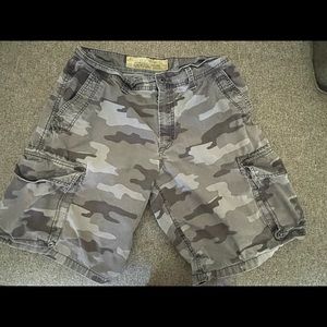 Old Navy- Cargo “camo” shorts.  Pockets galore!  Classic men’s shorts!